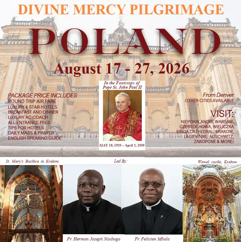 Divine Mercy Pilgrimage with Fr. Nsubuga and Fr. Mbalal