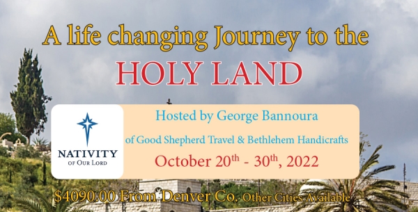 11 Days life Changing Journey to the Holy Land from Denver, CO (DEN) - October 20 - 30, 2022 - Father Michael Carvill